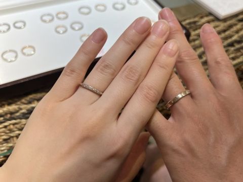 【杢目金屋(もくめがねや)の口コミ】 木目柄の他のブランドにはないデザインが素敵でした。事前にホームページ…