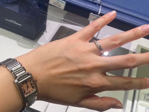 【銀座ダイヤモンドシライシの口コミ】 地金のみのものはどこで購入しても大差がないと考え、ダイヤモンド付きで…