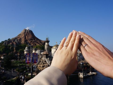 【ティファニー(Tiffany & Co.)の口コミ】 結婚指輪は外すことなく常に付けておきたかったので、ダイヤモンドが入っ…