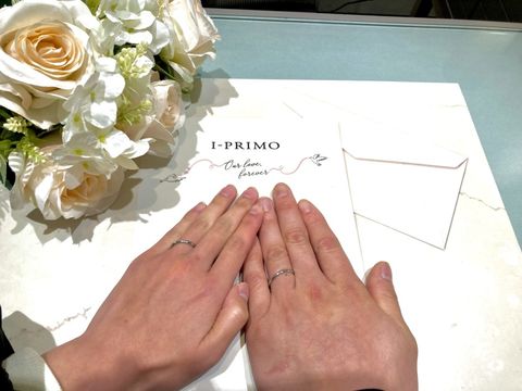 【アイプリモ(I-PRIMO)の口コミ】 パーソナルハンド診断でおすすめに出てきたリングの一つ。ダイヤの数がい…