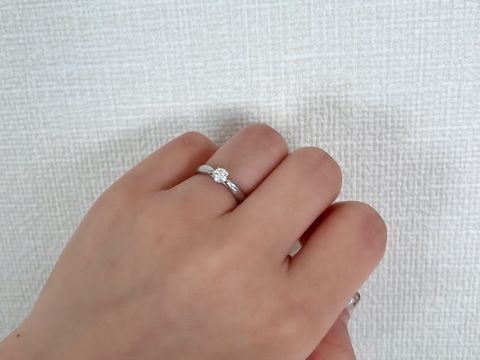 【ティファニー(Tiffany & Co.)の口コミ】 Tiffanyといえば人気のハーモニーデザインに惹かれ、彼に購入していただき…