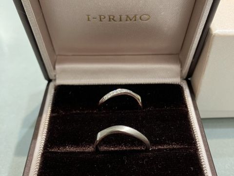 【アイプリモ(I-PRIMO)の口コミ】 ウェーブラインにダイヤモンドが流れるように入ってる為、本当に綺麗
アル…