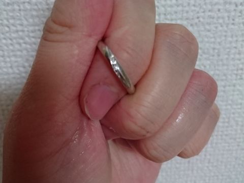 【LEHAIM(レハイム)の口コミ】 普段につけやすいようにシンプルなものを選びました。ダイヤモンドはなく…