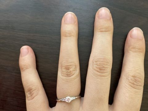 【ケイウノ ブライダル(K.UNO BRIDAL)の口コミ】 ディズニーが好きな方には本当におすすめの指輪です！シンデレラをモチー…