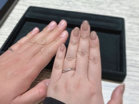 【TRECENTI(トレセンテ)の口コミ】 素材についてはアレルギーが出にくい金属を使用しているとの事で、他店に…