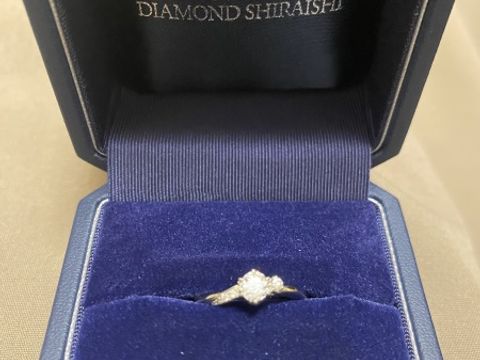 【銀座ダイヤモンドシライシの口コミ】 インターネットで見ていて良いなと思っていました。いざ試着するとどれも…