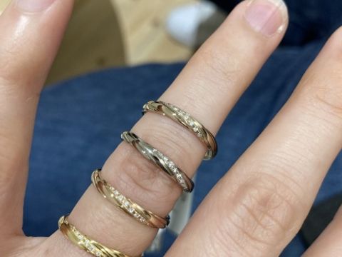 【出雲結(いずもゆい)の口コミ】 デザインがおしゃれでとても惹かれました！
また、出雲に関わる意味が指輪…