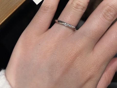 【ラザール ダイヤモンド(LAZARE DIAMOND)の口コミ】 ダイヤモンド初心者の私から見ても他ブランドとの違いが分かるほどのきら…