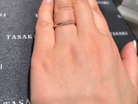 【TASAKI(タサキ)の口コミ】 指輪のバリの処理など、とても丁寧に作られていて、付け心地がとてもよか…