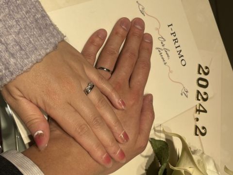 【アイプリモ(I-PRIMO)の口コミ】 普段使いがしやすい結婚指輪が欲しい！ということでアイプリモさんへ訪問…