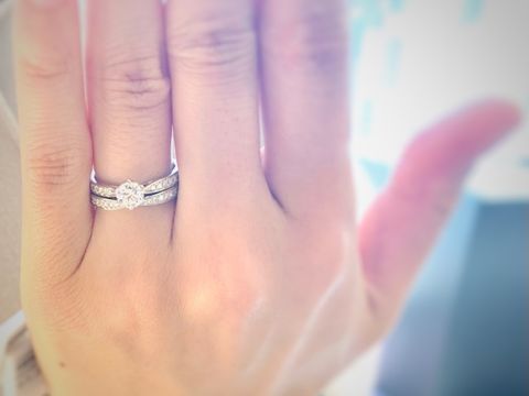 【ギンザタナカブライダル(GINZA TANAKA BRIDAL)の口コミ】 結婚後の特別なオケージョンでは、重ね着けを楽しみたい、という思いがあ…