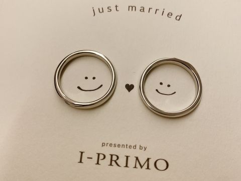 【アイプリモ(I-PRIMO)の口コミ】 婚約指輪と重ね付けしやすいものといあことで同じシリーズを選んだ。又、…