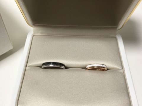 【ブシュロン(BOUCHERON)の口コミ】 主人がシンプルな物ではなく、人とは違ったデザインの物がいいとの事でデ…