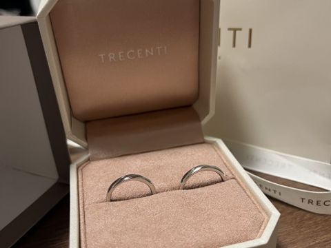 【TRECENTI(トレセンテ)の口コミ】 シンプルで歳を重ねても飽きがこないようなデザインを選びました。なによ…
