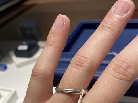 【LEGAN(レガン)の口コミ】 自分たちの要望でプラチナの強度なども選択でき、他にはないオリジナル感…