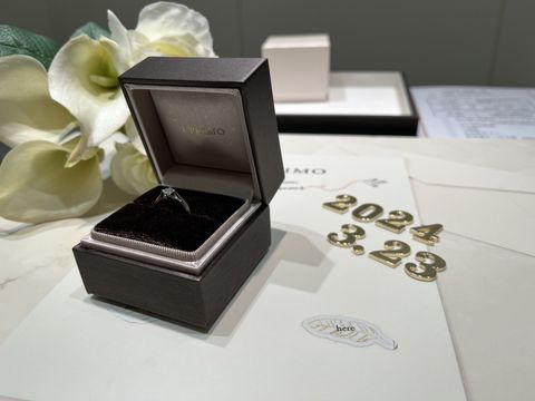 【アイプリモ(I-PRIMO)の口コミ】 あまり華美でない、けれども個性的なデザインを探していました
購入した指…