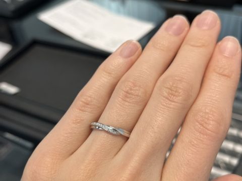 【エクセルコダイヤモンド(EXELCO DIAMOND)の口コミ】 結婚指輪を探し始めて、エクセルコには3回伺って購入しました。2回目まで…