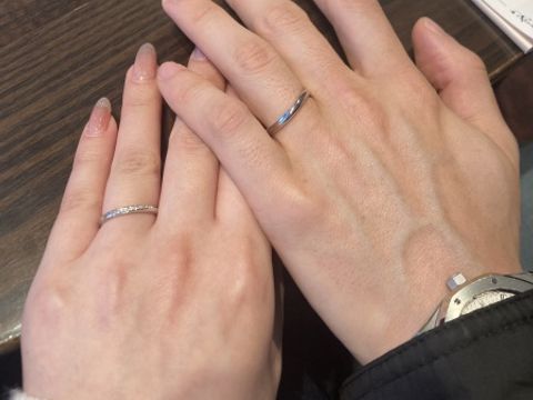 【ケイウノ ブライダル(K.UNO BRIDAL)の口コミ】 シンデレラシリーズのデザインで裏側にガラスの靴の刻印が入るのもグッと…