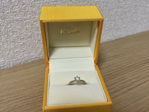 【ケイウノ ブライダル(K.UNO BRIDAL)の口コミ】 祖母から譲り受けた婚約指輪を孫の私が使わせていただけるとのことでリフ…