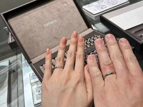 【アイプリモ(I-PRIMO)の口コミ】 シンプルなデザインの一石のダイアモンドの指輪を探していましたが、指の…