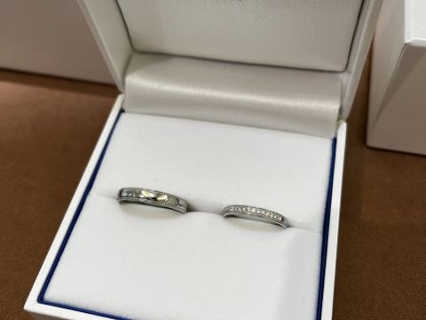 【FISCHER(フィッシャー)の口コミ】 ミル打ちに魅力を感じており、また夫婦揃って同じデザインというところが…