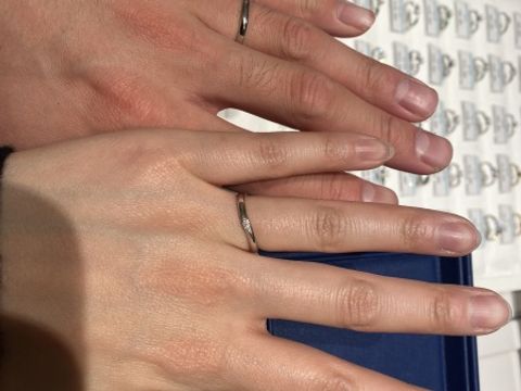 【銀座ダイヤモンドシライシの口コミ】 指輪の着け心地が非常によかったのが印象的です。指輪の指に触れる部分が…