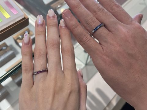 【SORA(ソラ)の口コミ】 沖縄の珊瑚が生み出す白い砂浜がモチーフになっている指輪でした。2人で旅…