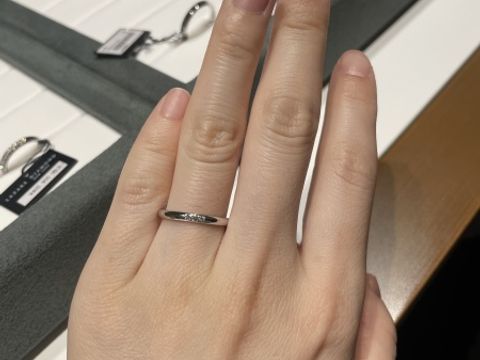【ラザール ダイヤモンド(LAZARE DIAMOND)の口コミ】 結婚指輪は毎日つけるもので、歳を重ねてからも着用するものなのでなるべ…