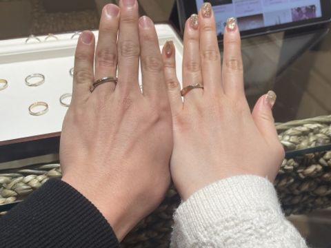 【杢目金屋(もくめがねや)の口コミ】 和のテイストが好きなので、杢目状のデザインが特徴の杢目金屋でも指輪の…