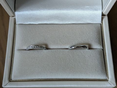 【宝寿堂(ほうじゅどう)の口コミ】 私の指の形的にストレートタイプが似合うようで、ストレートの形で自分か…