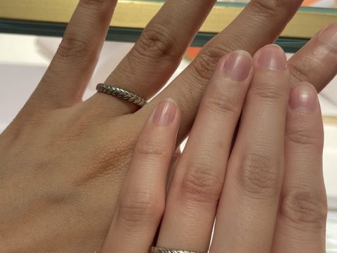 【ブルガリ(BVLGARI)の口コミ】 豊穣をあらわす麦をイメージしたデザインだそうで、夫婦生活にぴったりな…