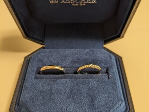 【ROYAL ASSCHER(ロイヤル・アッシャー)の口コミ】 鍛造製法で丈夫な作りにも関わらず、つけ心地は違和感なく滑らかです。や…