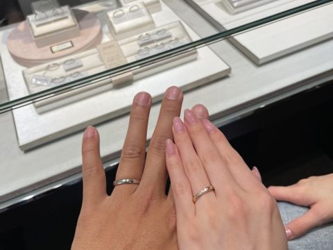 【アイプリモ(I-PRIMO)の口コミ】 【指輪のデザイン】シンプルで高級感、重厚感のあるリングを探していまし…