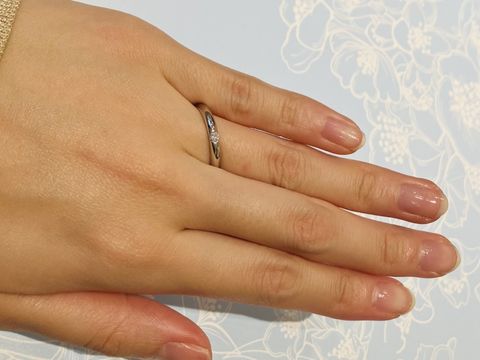 【ヴァンドーム青山(VENDOME AOYAMA)の口コミ】 指輪のデザインはさまざまなものがありました。指輪の形にも何種類かある…