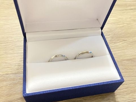 【Ptau(ピトー)の口コミ】 私の希望:丸みより直線的なすっきりしたデザイン
彼の希望:シンプルなデザ…