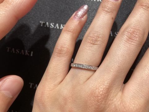 【TASAKI(タサキ)の口コミ】 シンプルから凝ったものまでありますが、こちらのキラキラの輝きがとても…
