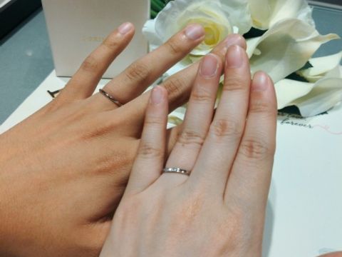 【アイプリモ(I-PRIMO)の口コミ】 ペア感をだしつつ、2人のこだわりポイントも妥協したくない！という思いを…