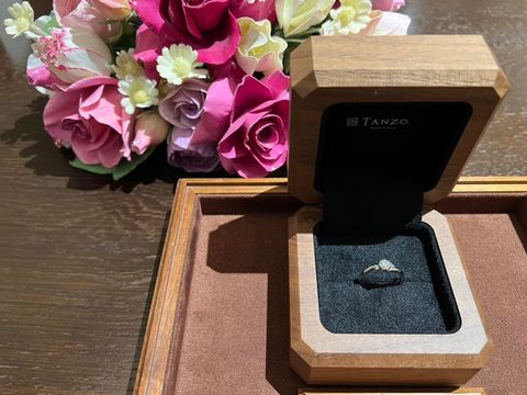 【TANZO.(鍛造指輪)の口コミ】 彼女がデザインを重視していたこともあり、色々なデザインの中から指輪を…