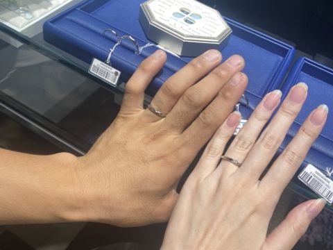 【銀座ダイヤモンドシライシの口コミ】 シンプルなデザインから個性的なデザインまでたくさん種類があり、たくさ…