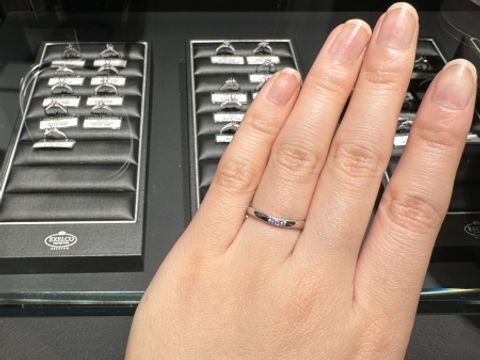 【エクセルコダイヤモンド(EXELCO DIAMOND)の口コミ】 ミル打ちが好きだったので、ミル打ちを得意としているブランドであるエク…