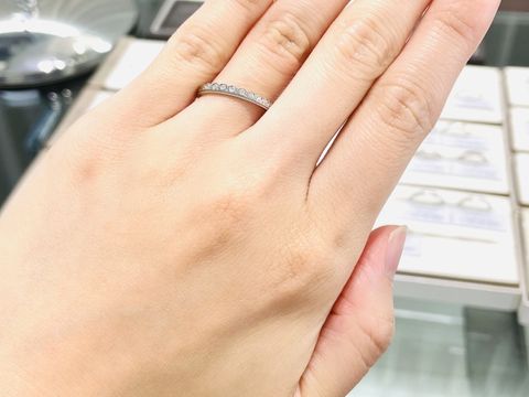 【アイプリモ(I-PRIMO)の口コミ】 メレダイヤのクオリティにもかなり拘っているとのことで、とてもキラキラ…