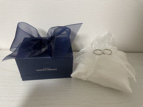 【銀座ダイヤモンドシライシの口コミ】 高級感がありダイヤモンドが本当に綺麗です。名前やエピソードも素敵で私…