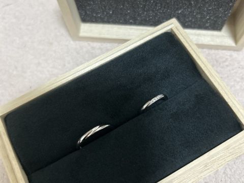 【出雲結(いずもゆい)の口コミ】 私はキラキラしすぎないけど少しポイントが欲しいという点、旦那はシンプ…