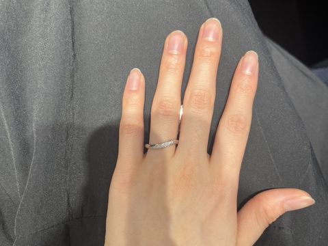 【銀座ダイヤモンドシライシの口コミ】 おばあちゃんになっても付けれることを重視してデザインを検討していまし…