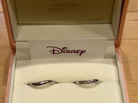 【ケイウノ ブライダル(K.UNO BRIDAL)の口コミ】 記念になる事がやりたくて、こちらの指輪を選びました。純金糸を結ぶセレ…