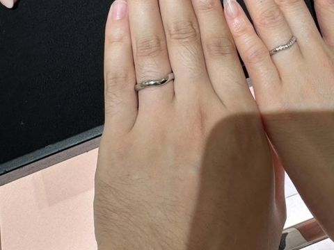 【ティファニー(Tiffany & Co.)の口コミ】 購入には至らなかったが、メレダイヤが複数散りばめられ、プラチナの素材…