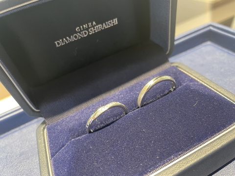 【銀座ダイヤモンドシライシの口コミ】 今、つけていてカッコいい、可愛い指輪だけでなく、20年後でもカッコよく…