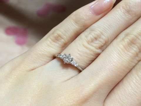 【ケイウノ ブライダル(K.UNO BRIDAL)の口コミ】 私が指輪に意味を込めたいとのこだわりがあったため、フルオーダーが可能…