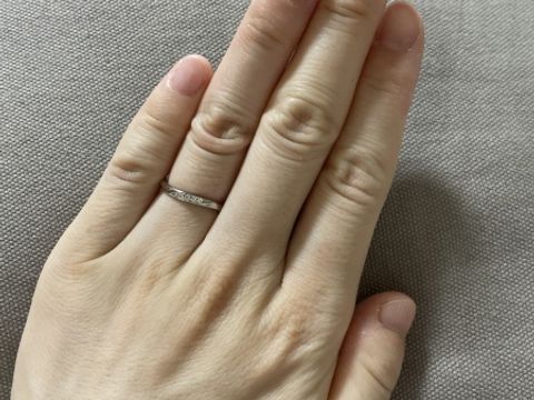【アイプリモ(I-PRIMO)の口コミ】 指輪は長くつけるものなので、シンプルかつ飽きのこないデザインのものが…