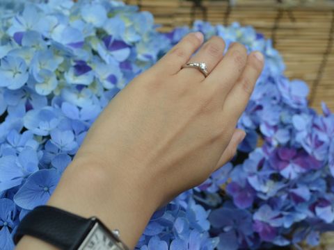 【ケイウノ ブライダル(K.UNO BRIDAL)の口コミ】 ダイヤモンドにディズニーキャラクターのシルエットが浮かび上がる所に非…